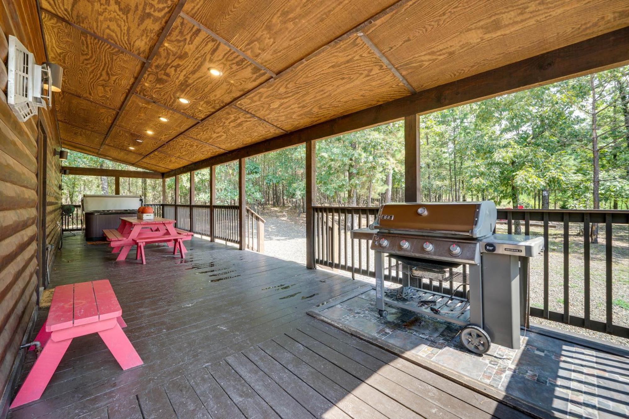 Penny Lane Lodge Broken Bow Cabin Less Than 6 Mi To Lake Eksteriør bilde