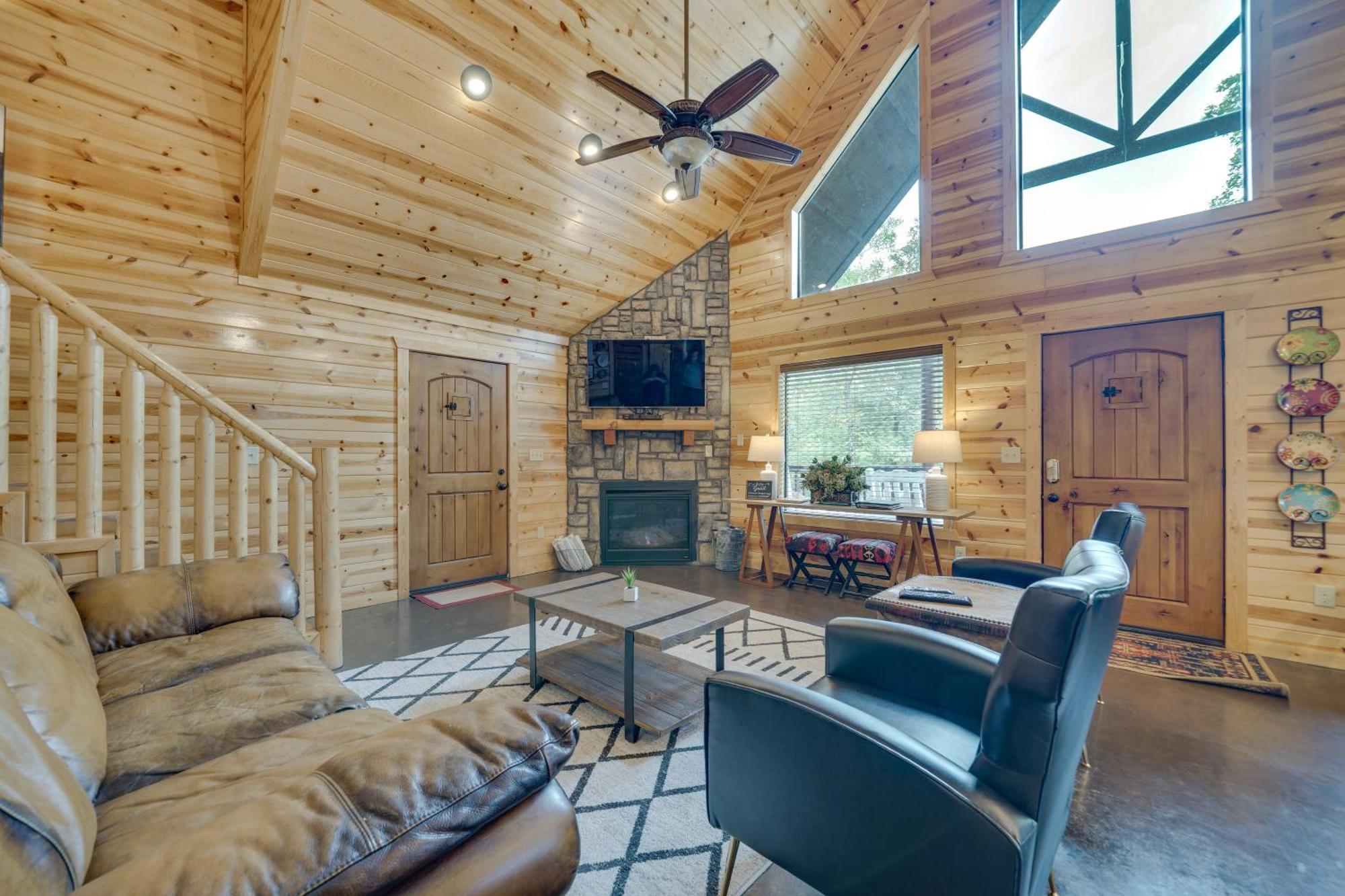 Penny Lane Lodge Broken Bow Cabin Less Than 6 Mi To Lake Eksteriør bilde