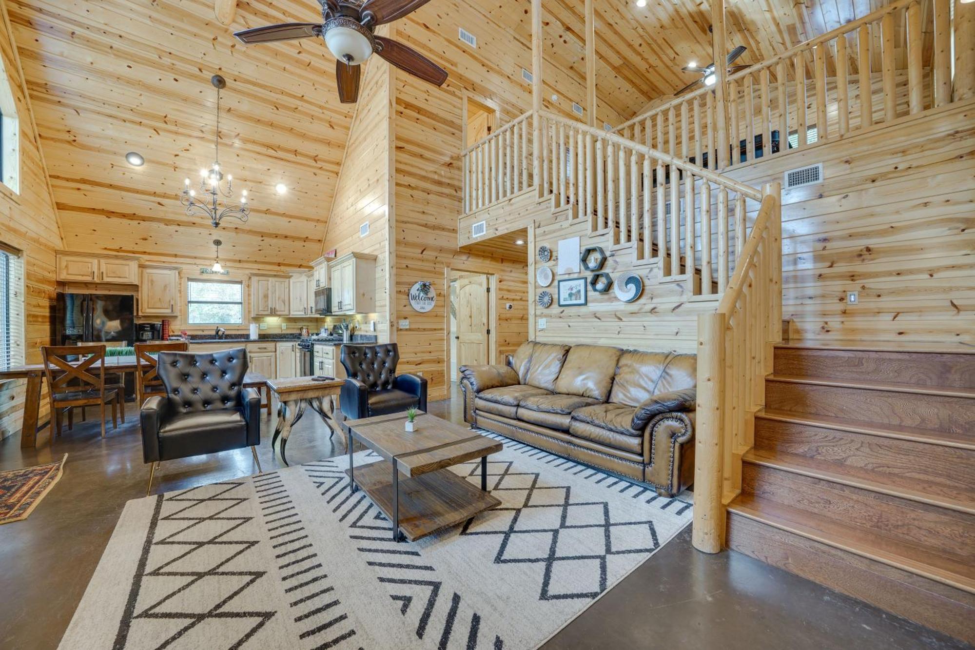 Penny Lane Lodge Broken Bow Cabin Less Than 6 Mi To Lake Eksteriør bilde