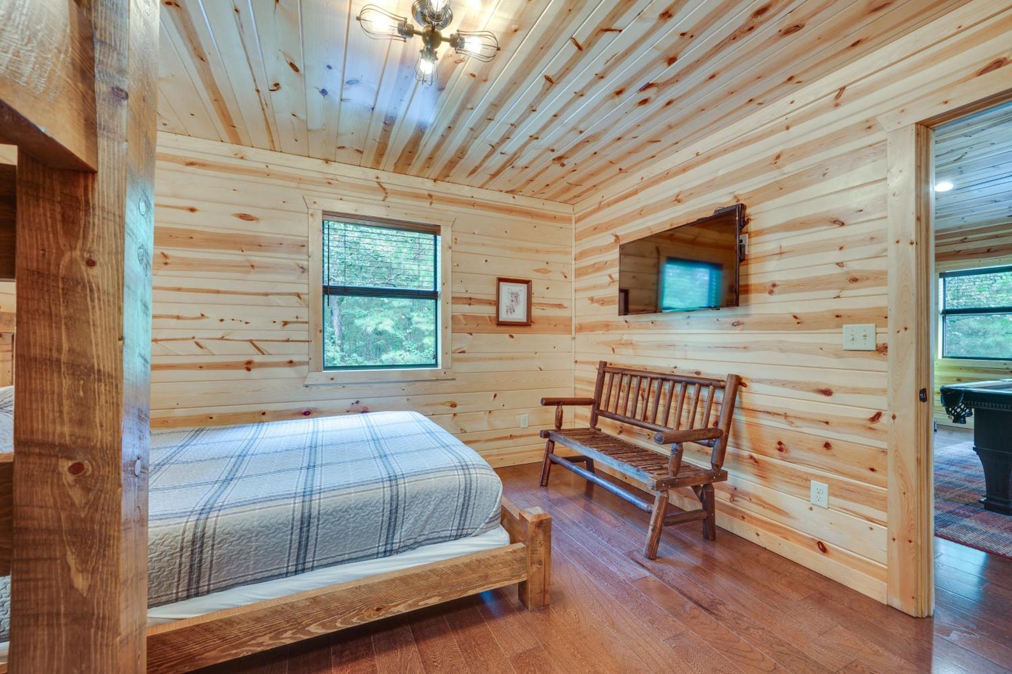 Penny Lane Lodge Broken Bow Cabin Less Than 6 Mi To Lake Eksteriør bilde