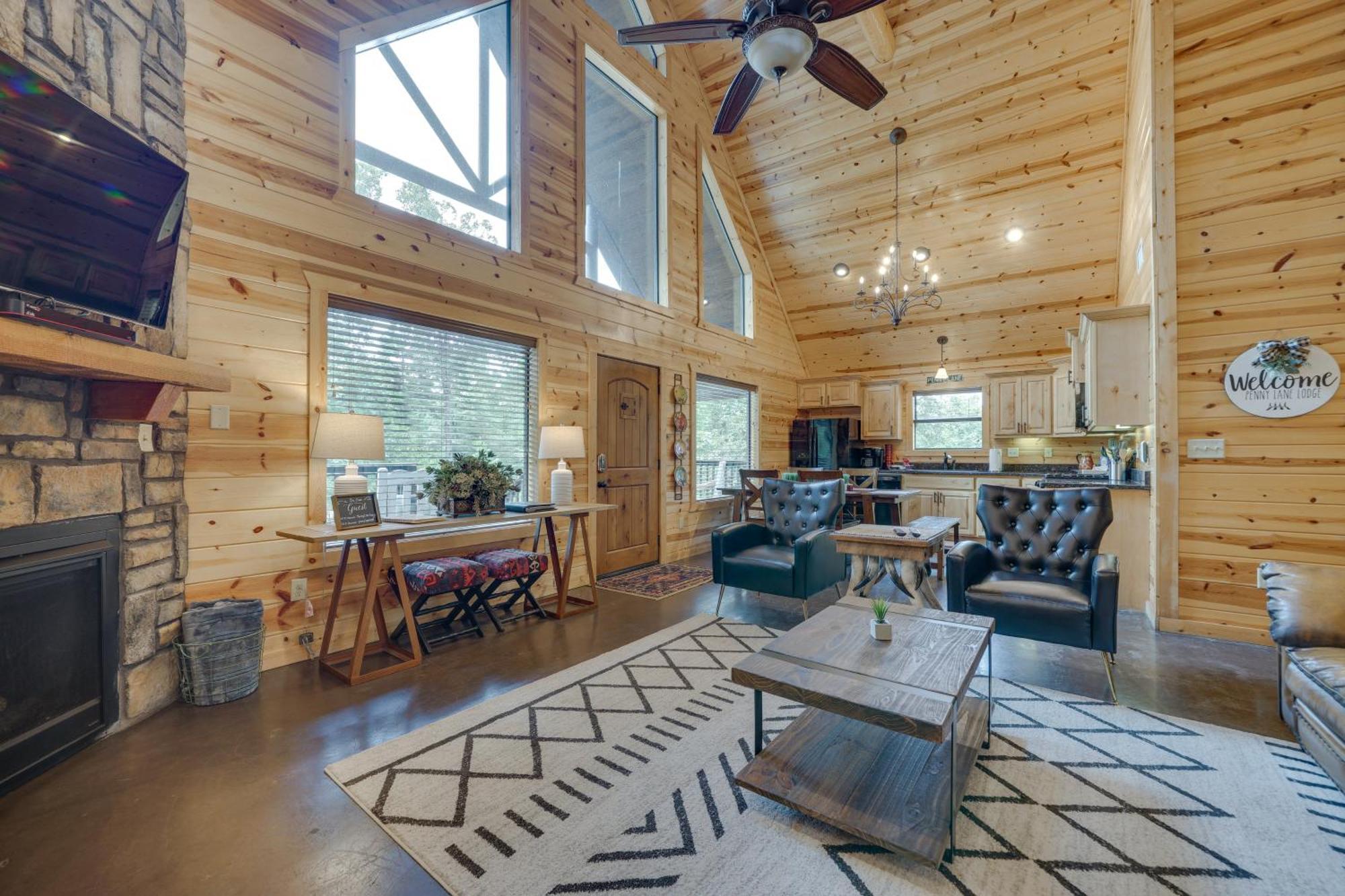 Penny Lane Lodge Broken Bow Cabin Less Than 6 Mi To Lake Eksteriør bilde