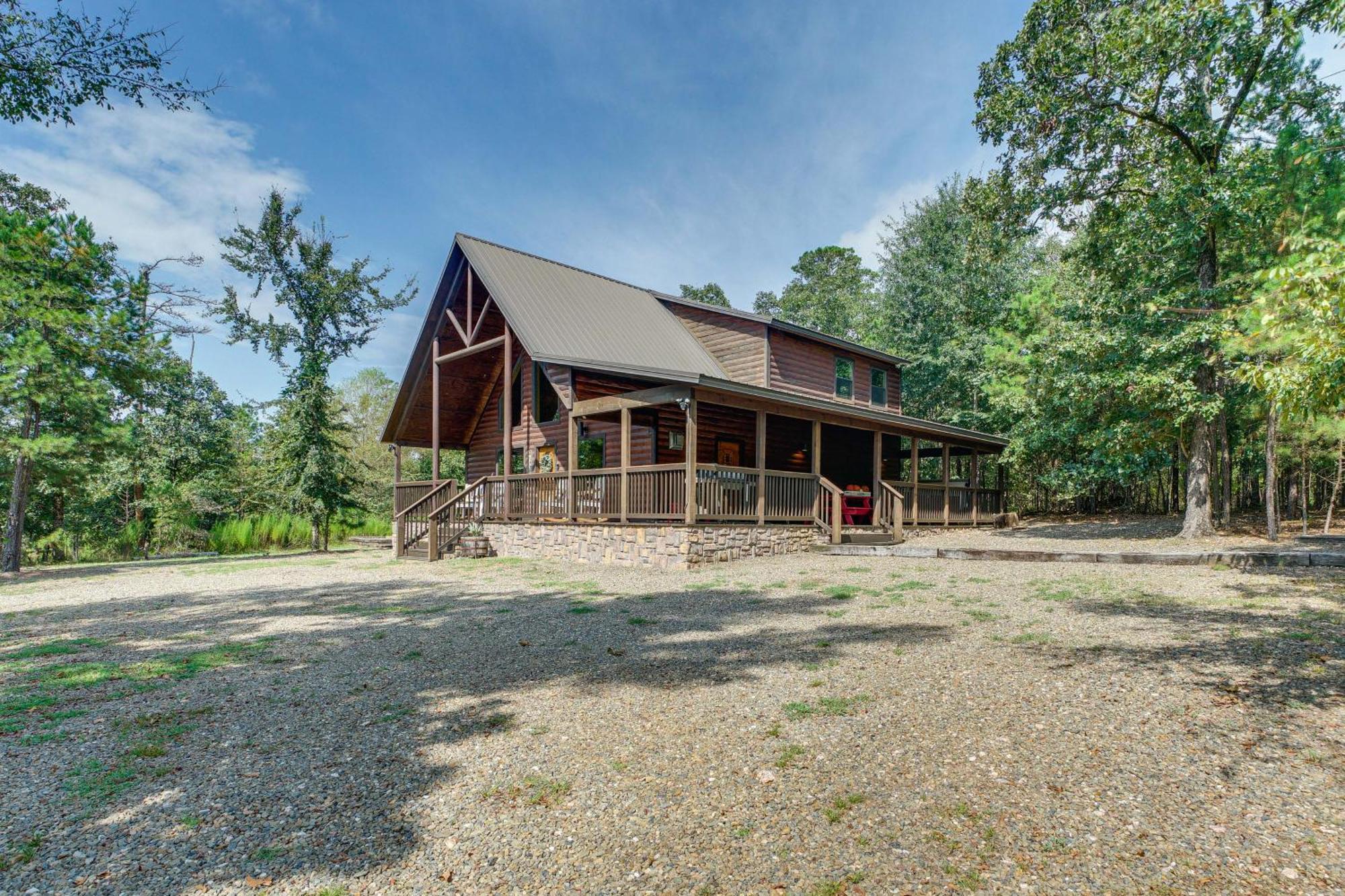 Penny Lane Lodge Broken Bow Cabin Less Than 6 Mi To Lake Eksteriør bilde