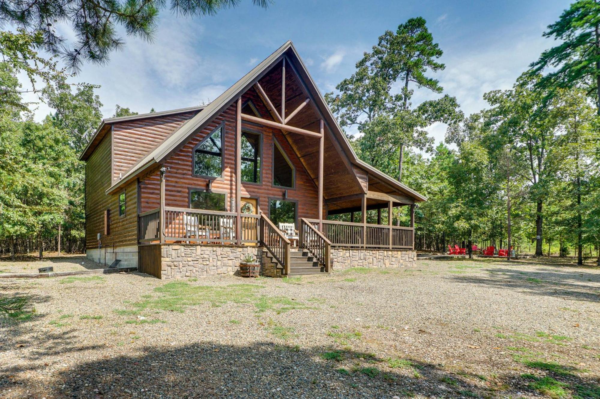 Penny Lane Lodge Broken Bow Cabin Less Than 6 Mi To Lake Eksteriør bilde