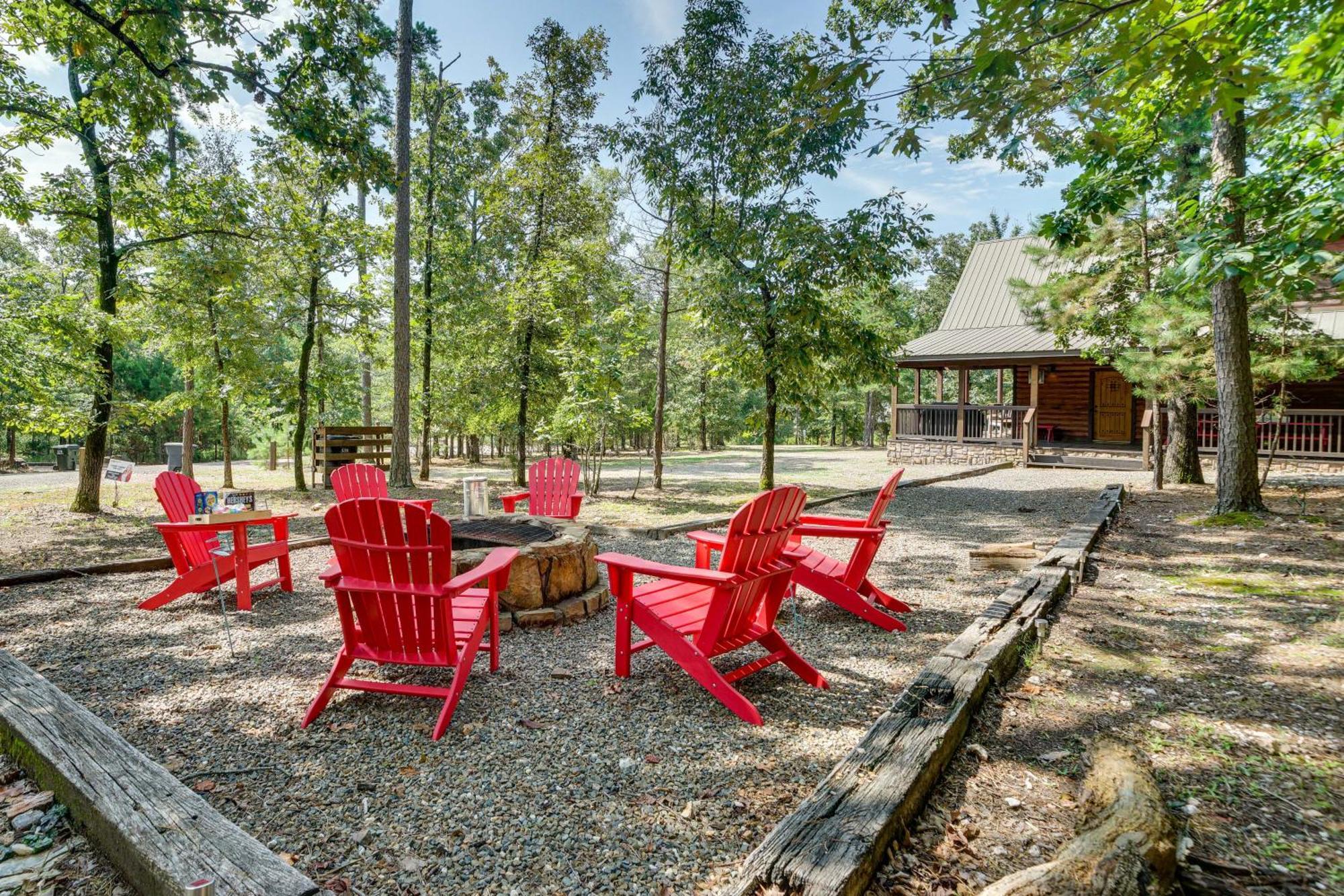 Penny Lane Lodge Broken Bow Cabin Less Than 6 Mi To Lake Eksteriør bilde